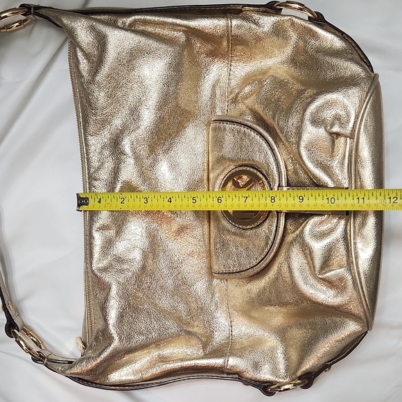 MICHAEL Michael Kors Gold Shoulder Bag - Picture 13 of 16